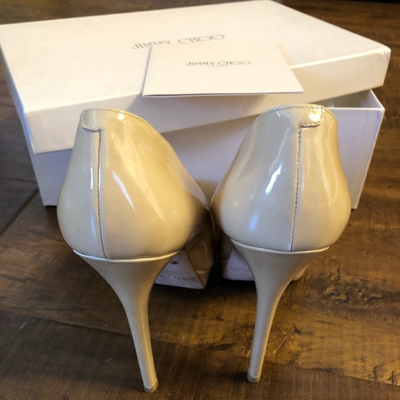 Jimmy Choo nude pumps - Picture 3 of 6